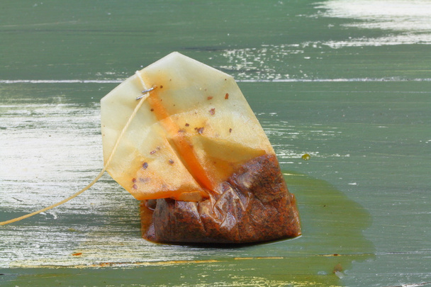 Используемый пакетик чая
 - Фото, изображение