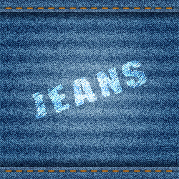 Jeans Banner - Vector, Image