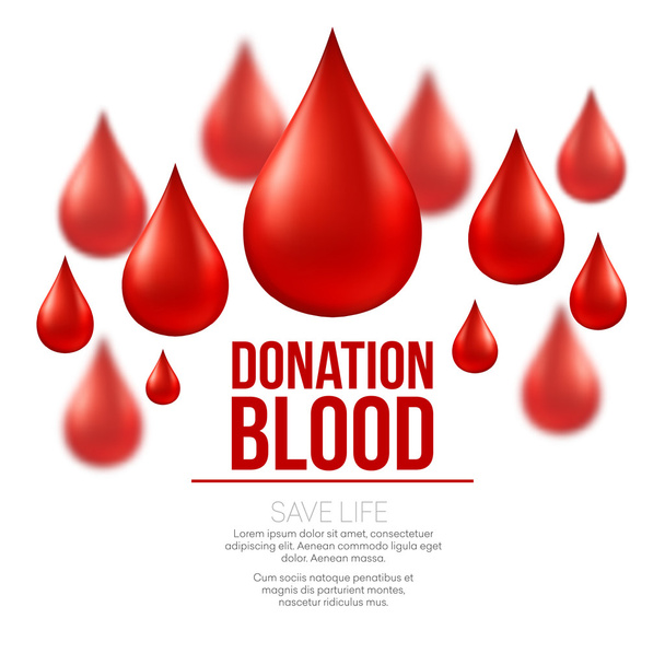 Donazione di sangue Esperienza medica. Illustrazione vettoriale
 - Vettoriali, immagini