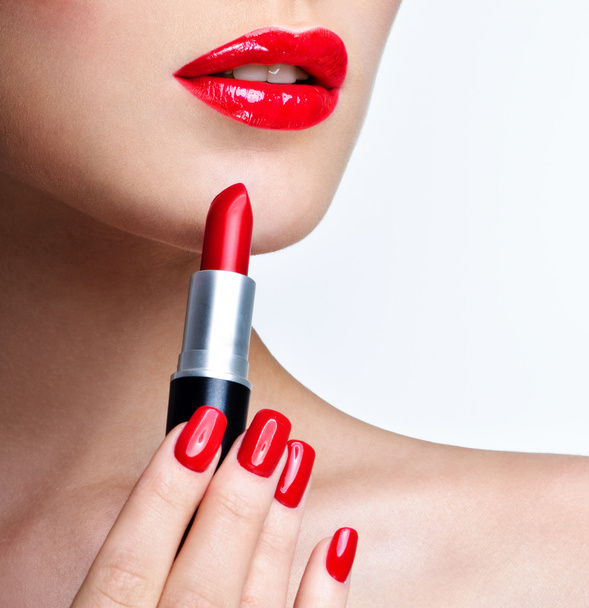 Professional Lips Makeup - Foto, Imagen