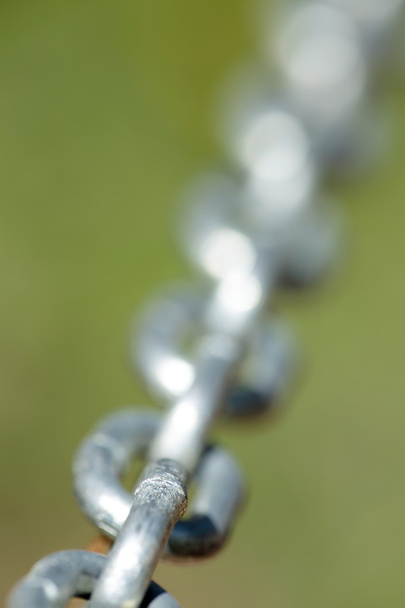 links in a steel chain - Photo, Image