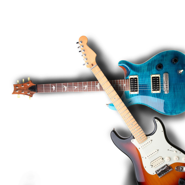 Guitarras elétricas fundo
 - Foto, Imagem