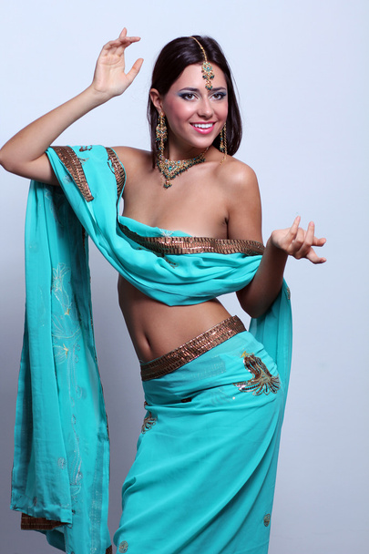 Indian sari - Foto, afbeelding