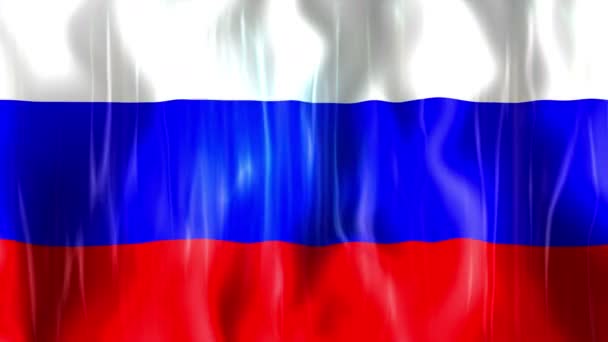 Russia Flag Animation - Footage, Video