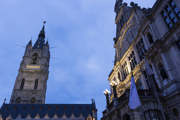 Καμπαναριό του Ghent στο Βέλγιο - Φωτογραφία, εικόνα