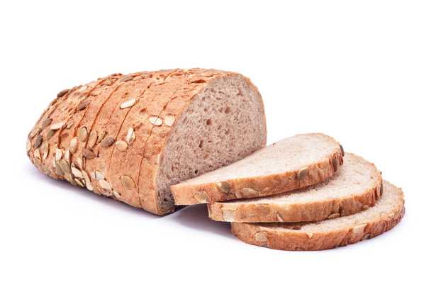 Viipaloitu leipä eristetty
 - Valokuva, kuva