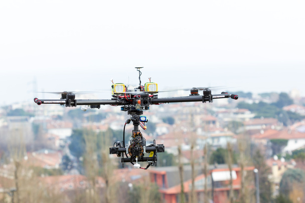 vista del dron hexacopter
 - Foto, imagen