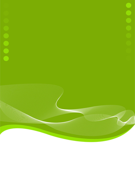 Green background - Vector, Image