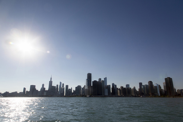 USA - Illinois - Chicago - widok na miasto - Zdjęcie, obraz