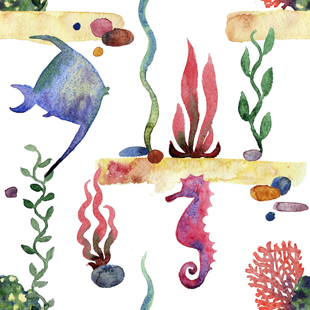 Colorful  Sea pattern  - Foto, afbeelding