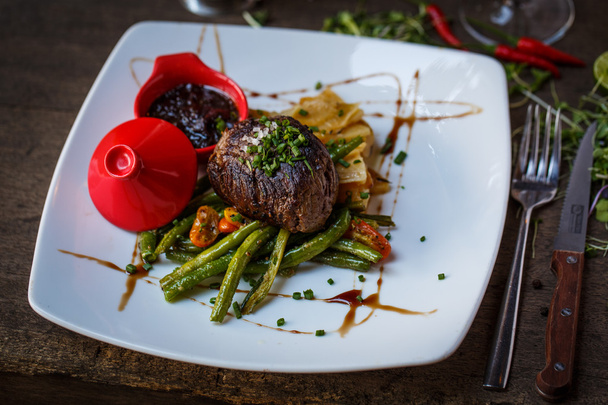 Tasty Beef Steak - Fotoğraf, Görsel