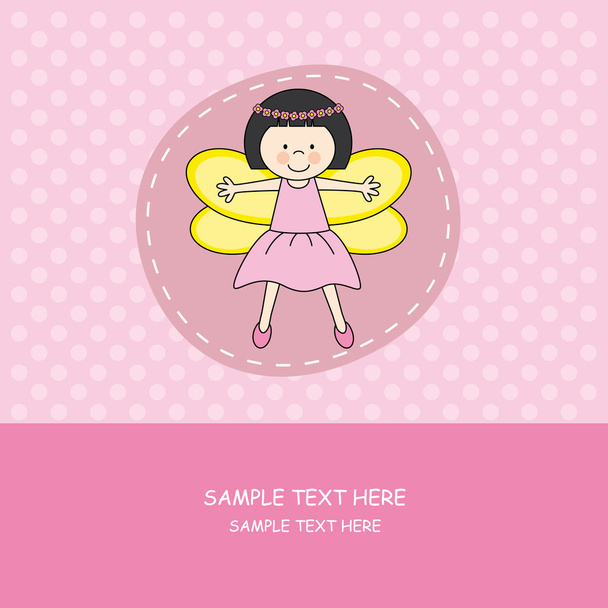 Girl with princess costume - Vector, Image