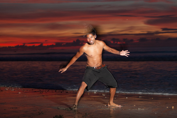 Capoeira at sunset - 写真・画像