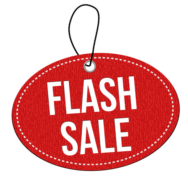 Etiqueta de venta flash o etiqueta de precio
 - Vector, imagen