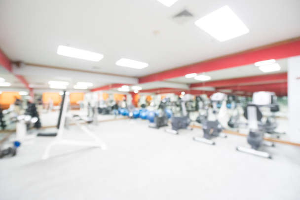 desenfoque gimnasio y fitness interior
 - Foto, imagen