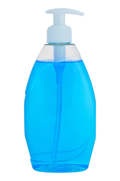 Пластикова пляшка рідкого мила
 - Фото, зображення