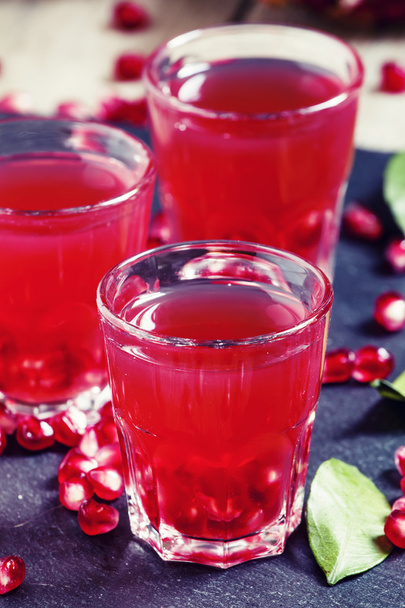 Fresh pomegranate juice   - Foto, Bild