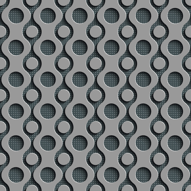 Seamless Circle Pattern - Вектор, зображення