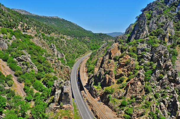 despenaperros canyon, Spanje - Foto, afbeelding