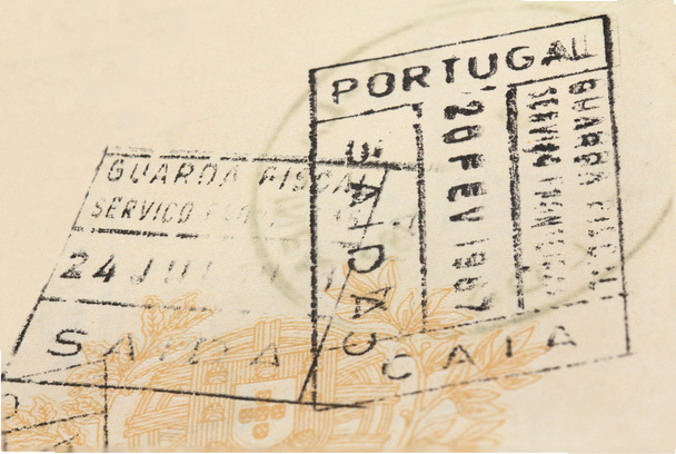 Pasaporte antiguo
 - Foto, imagen