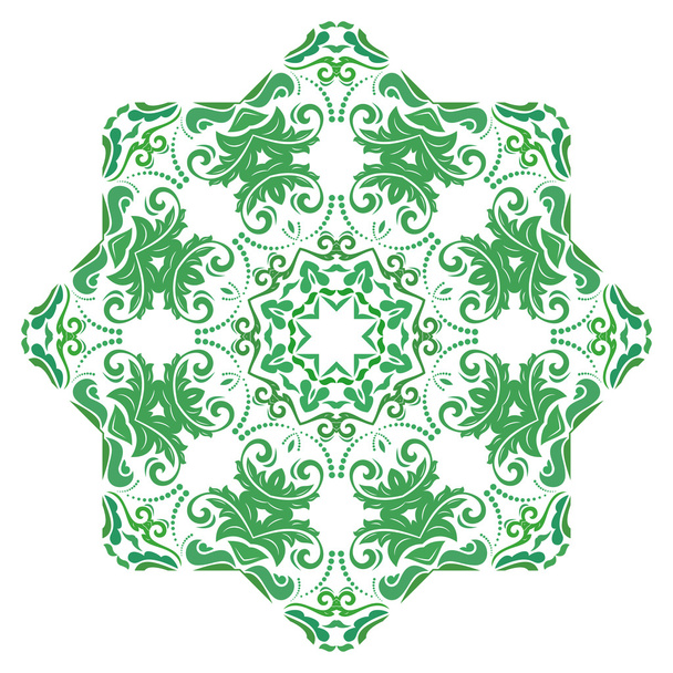 Oriental Abstract Vector Pattern - Vector, afbeelding