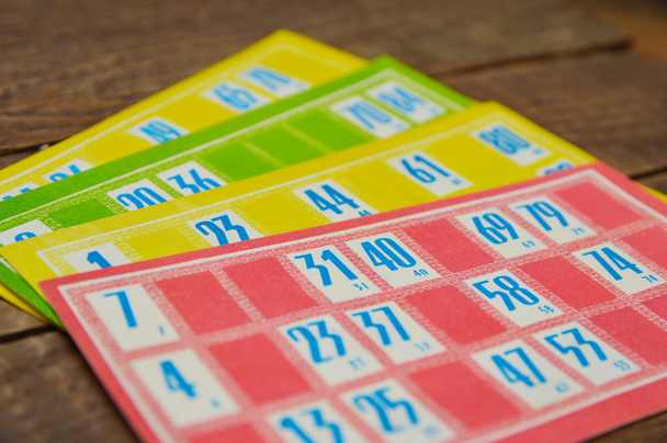 Lotto gioco di carte colorate
  - Foto, immagini