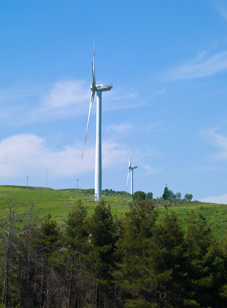 Of wind plant - Photo, Image