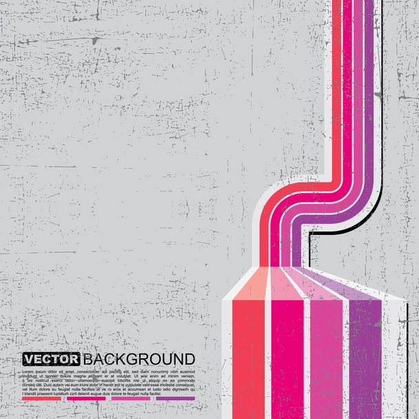 Retro grunge background - vector - Vector, Image