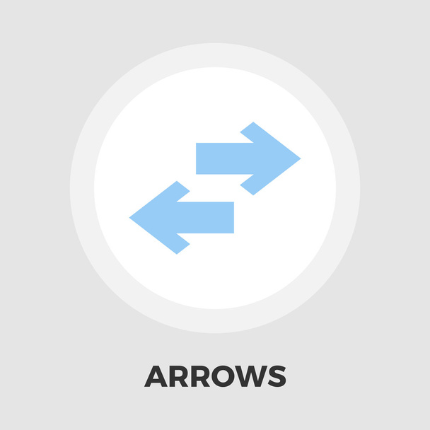 Arrow flat icon - Vektor, Bild