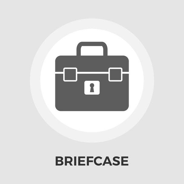 Briefcase single icon. - Vector, afbeelding