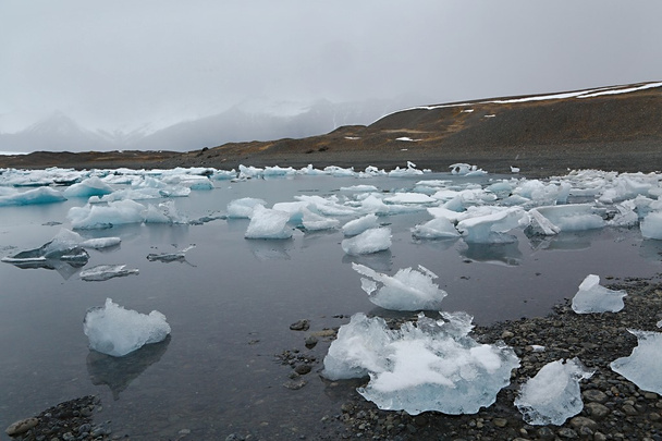 Glacial lake in Iceland - Foto, Imagem