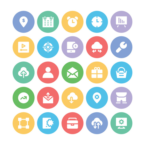  SEO and Marketing Vector Icons 8 - Διάνυσμα, εικόνα