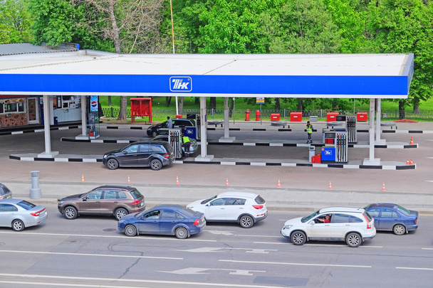 the refuelling station - Foto, afbeelding