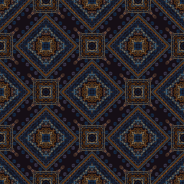 Patrón de paisley ornamental, para textiles, envolturas, bandanna
 - Vector, Imagen