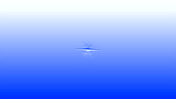 Abstract Flying Particle Relief Animation - Blue - Footage, Video