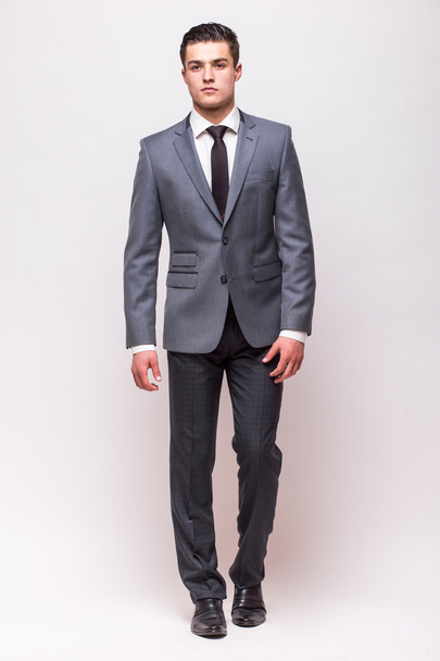 young handsome man wearing suit  - Foto, imagen