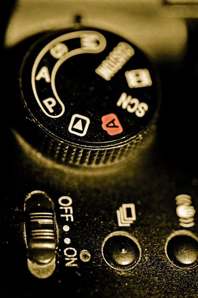Close up of a digital camera - Photo, Image
