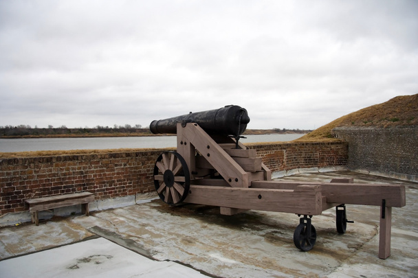 Stary Fort Jackson - Zdjęcie, obraz