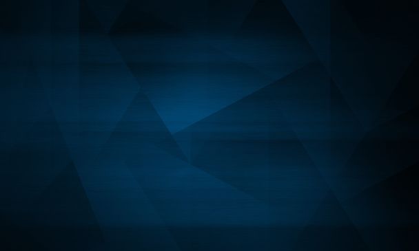 Absztrakt sokszögű sötét kék háttér - Fotó, kép