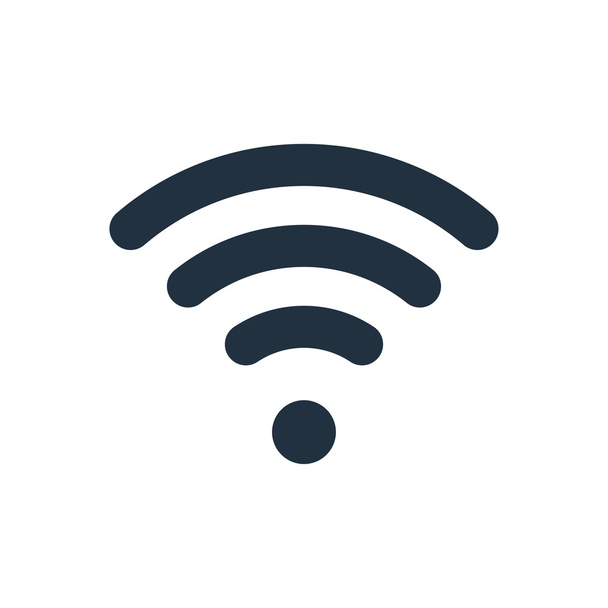 Значок вектора Wi-Fi
. - Вектор,изображение