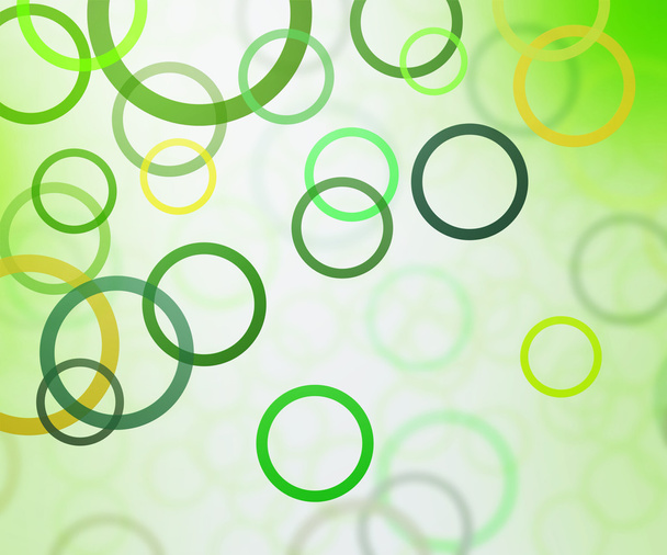 Fondo de círculo abstracto verde
 - Foto, Imagen