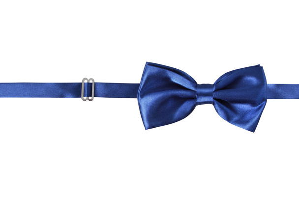 Blue bow Tie - Photo, Image