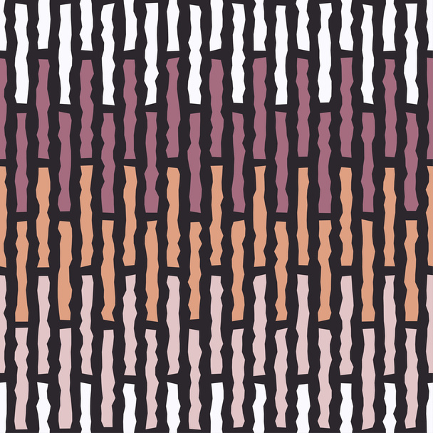 Ethnic boho seamless pattern. Print. Repeating background. Cloth design, wallpaper. - Vector, imagen