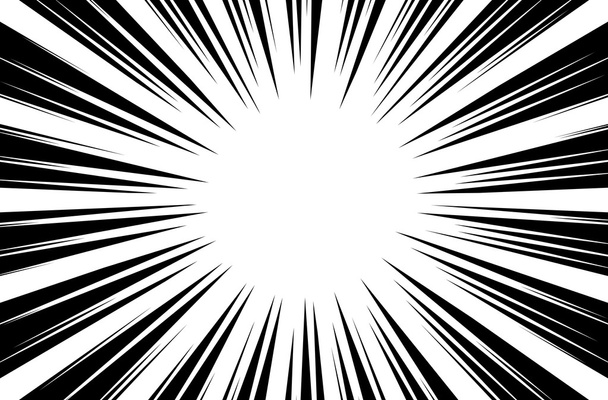Радиальный фон солнечных лучей
  - Вектор,изображение