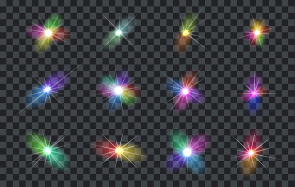 Projecteurs abstraits lumineux
 - Vecteur, image