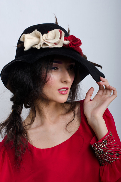 girl in pirate hat - Fotó, kép