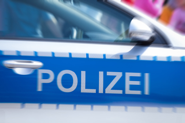 Німецька поліція автомобіль двері - Фото, зображення