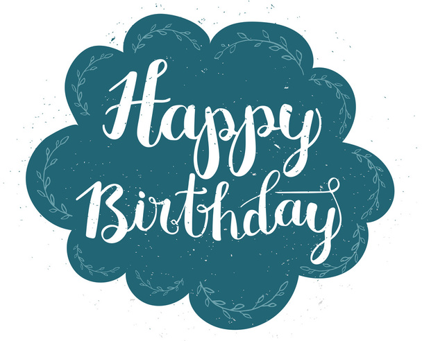 Happy Birthday Card - Vektör, Görsel