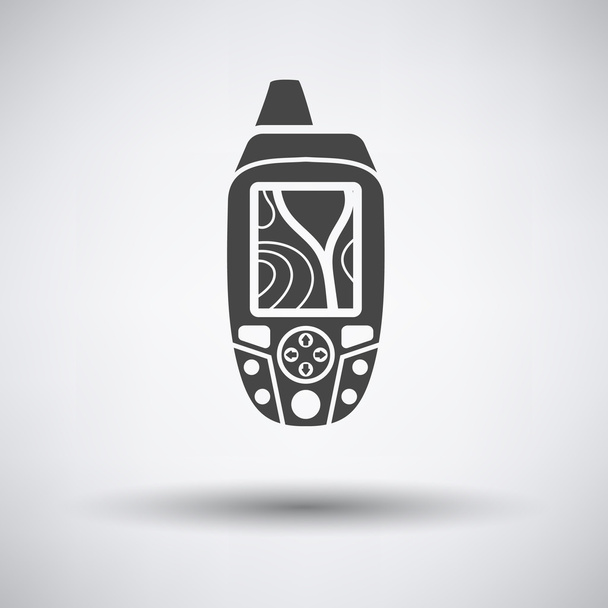 Icono de dispositivo GPS portátil
 - Vector, Imagen