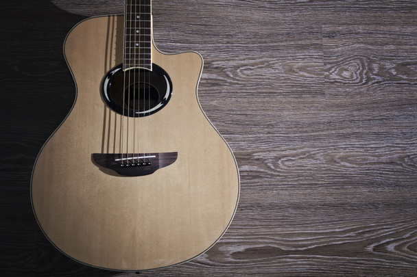 The acoustic guitar - Photo, Image